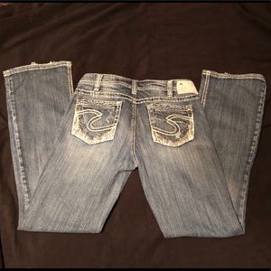 Silver Aiko Bootcut jeans